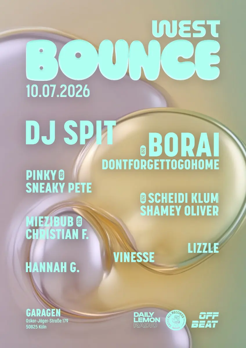 West Bounce — Garagen, Kolonia
