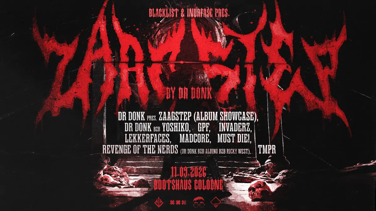 Blacklist & Inurfase pres. ZAAGSTEP by Dr Donk — Bootshaus, Kolonia