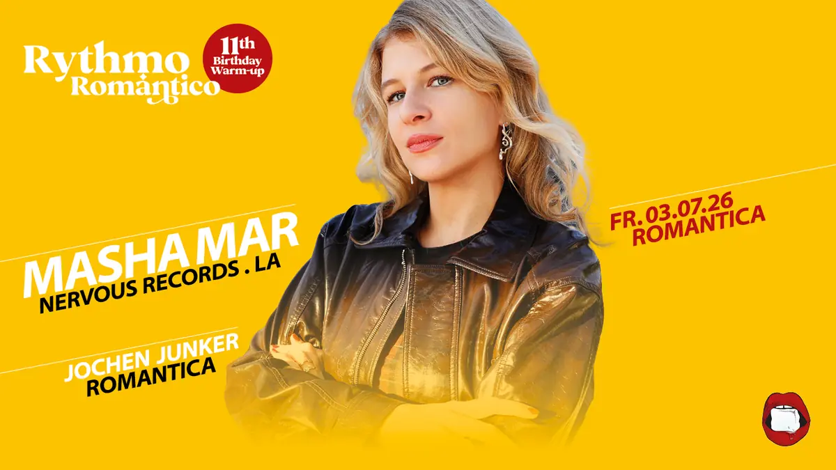 Rythmo Romántico with Masha Mar (Nervous Records . LA) — Romantica, Stuttgart