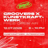 SUNDAY FREE OPEN AIR - GROOVERS X Kunstkraftwerk Leipzig