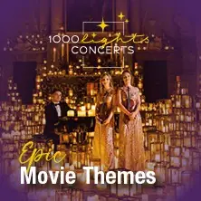 1000 Lights Concerts - Epic Movie Themes — Kulturpalast Dresden, Dresden