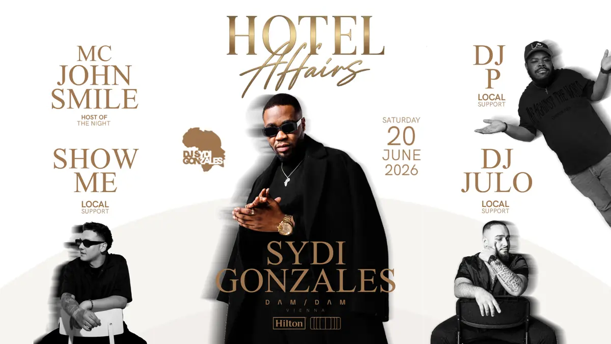 HOTEL AFFAIR with SYDI GONZALES — DAM / DAM, Vienna