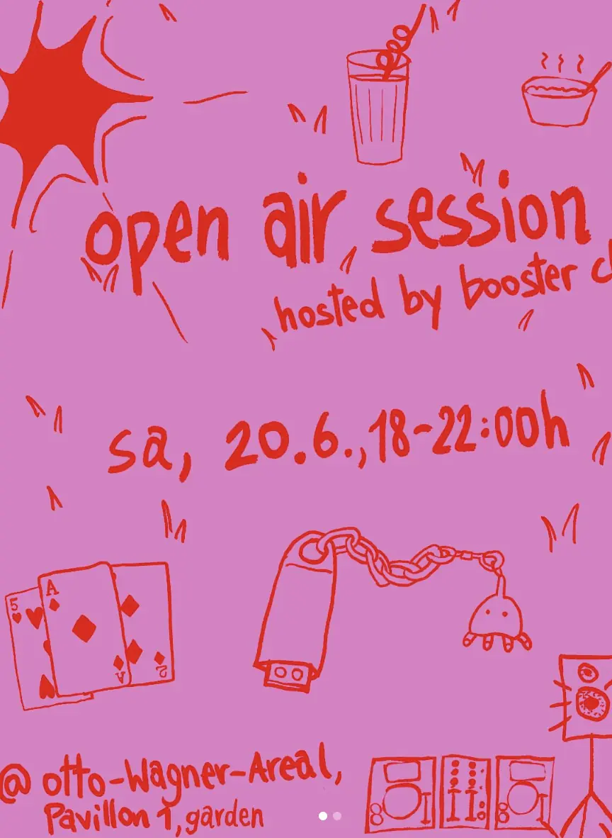 Booster Club Open Air — Otto Wagner Areal, Vienna