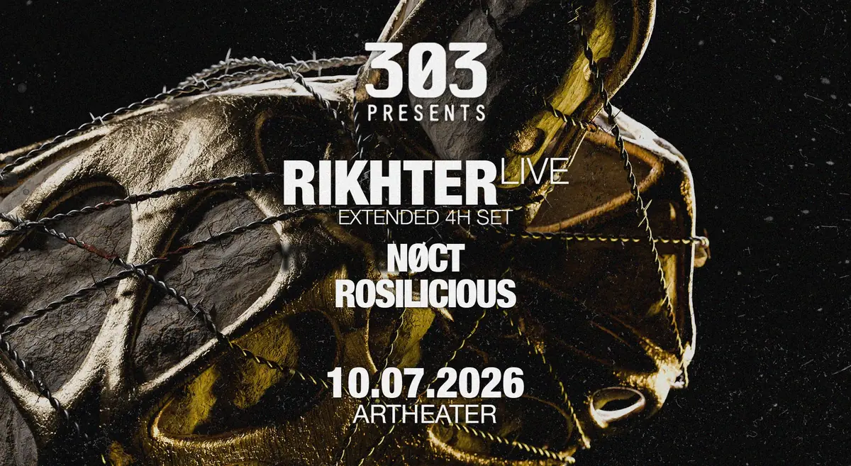 303 presents RIKHTER live (extended set) — Artheater, Kolín nad Rýnem