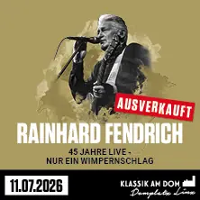 Klassik am Dom 2026 - Rainhard Fendrich — Domplatz Linz, Linz