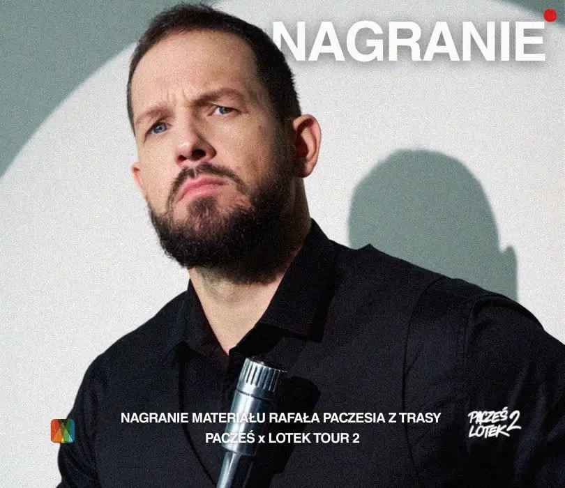 Rafał Pacześ - nagranie materiału z trasy Pacześ x Lotek 2. — Scenografia, Łódź