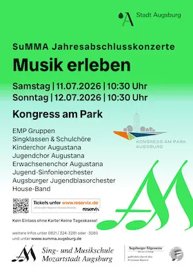 Musik erleben — Kongress am Park, Augsburg