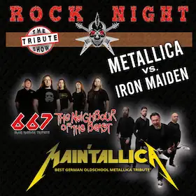 Tribute Rock Night - Metallica vs. Iron Maiden