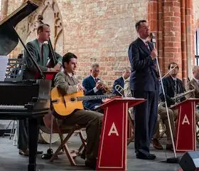 David Hermlin i jego Swing Dance Orchestra — Kloster Chorin, Chorin
