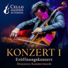 Koncert 1 - Otevírací koncert — Halle Bühl II / Saal der Cello Akademie Rutesheim, Rutesheim