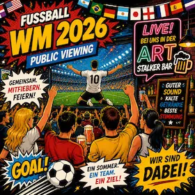 WM Public Viewing at ART Stalker - Switzerland : Canada — Art Stalker, Berlin