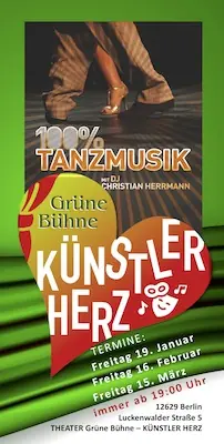Taneční večery v Theater Hellersdorf - Tanztee s kávou a dortem — Grüne Bühne, Berlín