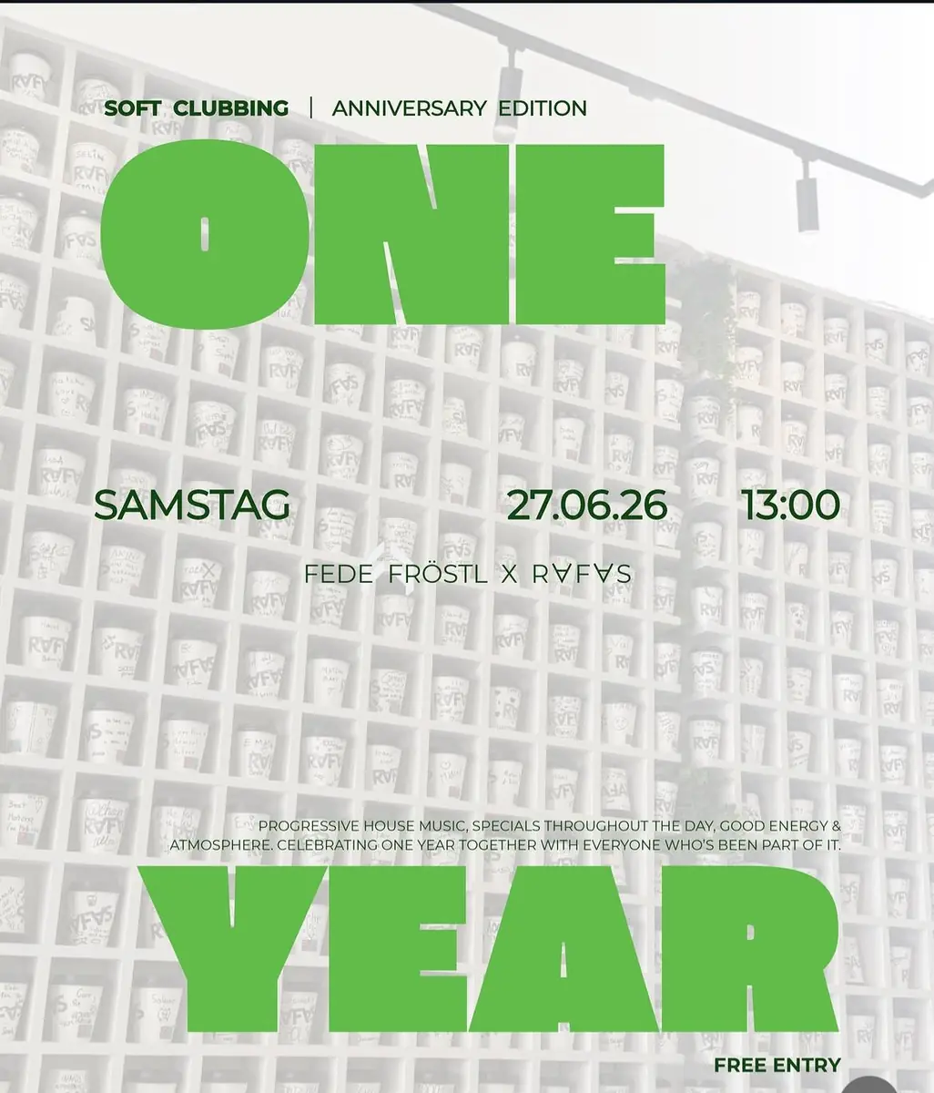 ONE YEAR OF RAFAS — RAFAS Burggasse 81, Вена