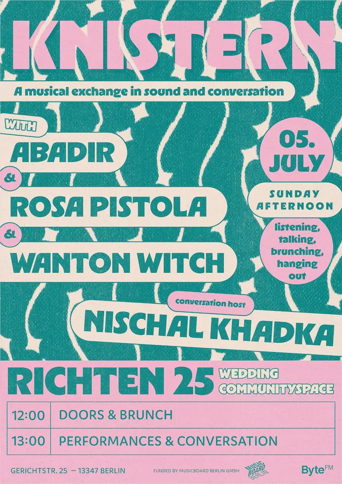 Knistern Juli — Richten25, Berlin