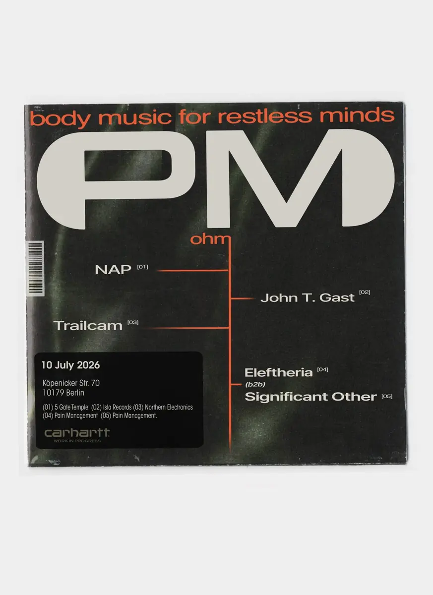 Pain Management: John T Gast, Trailcam, NAP, Eleftheria & Significant Other — OHM, Berlin