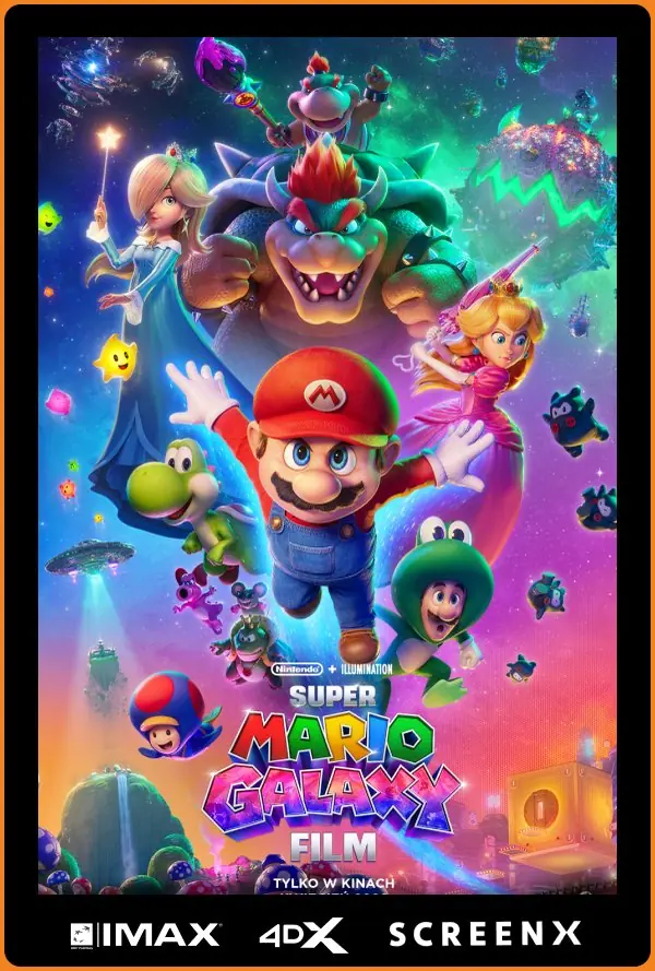 Super Mario Galaxy Film — Cinema City, Katowice