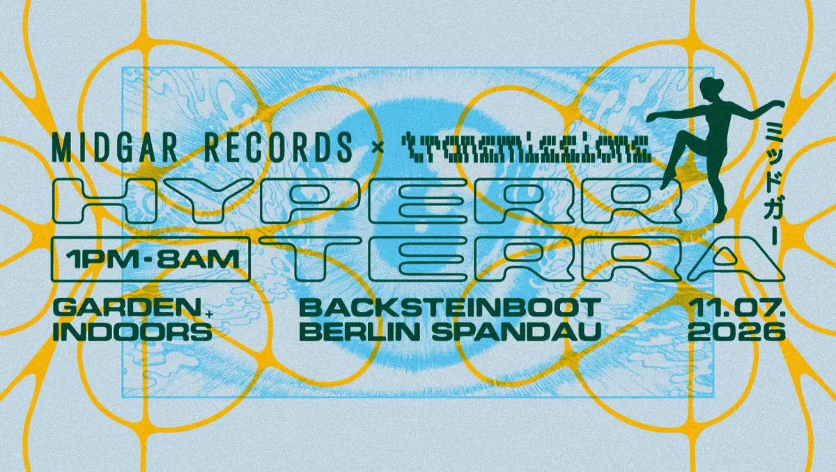 HyperrTerra by Midgar x Transmissions [Openair + Indoors] — Backsteinboot, Berlin