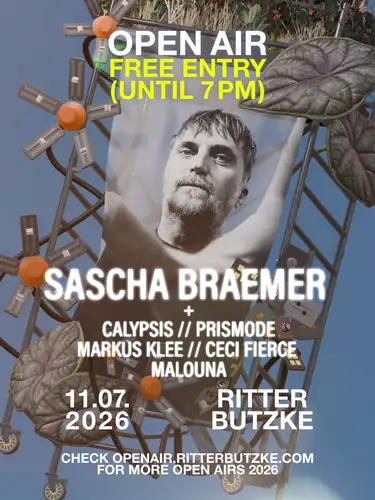 Sascha Braemer (Open Air) - vstup zdarma do 19:00