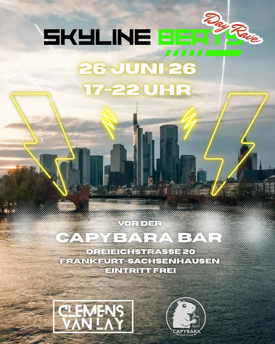 Skyline Beats Day Rave — Capybara, Франкфурт-на-Майне