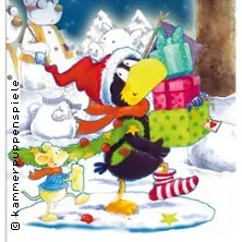 Little Raven Socke Celebrates Christmas - Kammerpuppenspiele - LIVE | Theater Wandsbeker Marktplatz — KuKS - Bielefeld, Bielefeld