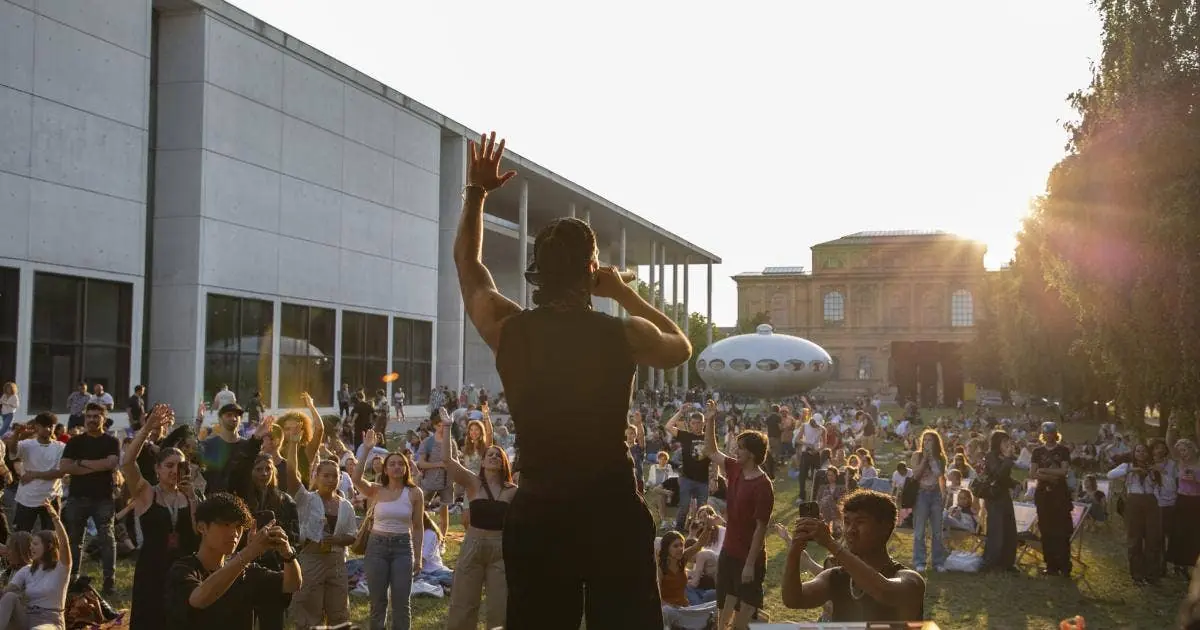 Junge Nacht — Museum Brandhorst, Мюнхен