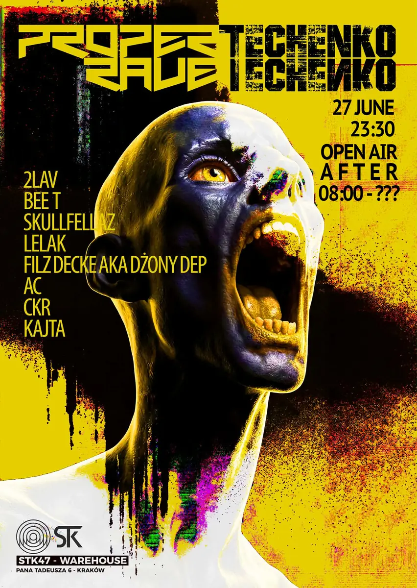 PROPER RAVE x TECHENKO 12H RAVE - OPEN AIR MORNING SCENE AFTER — STK 47 WAREHOUSE, Krakow