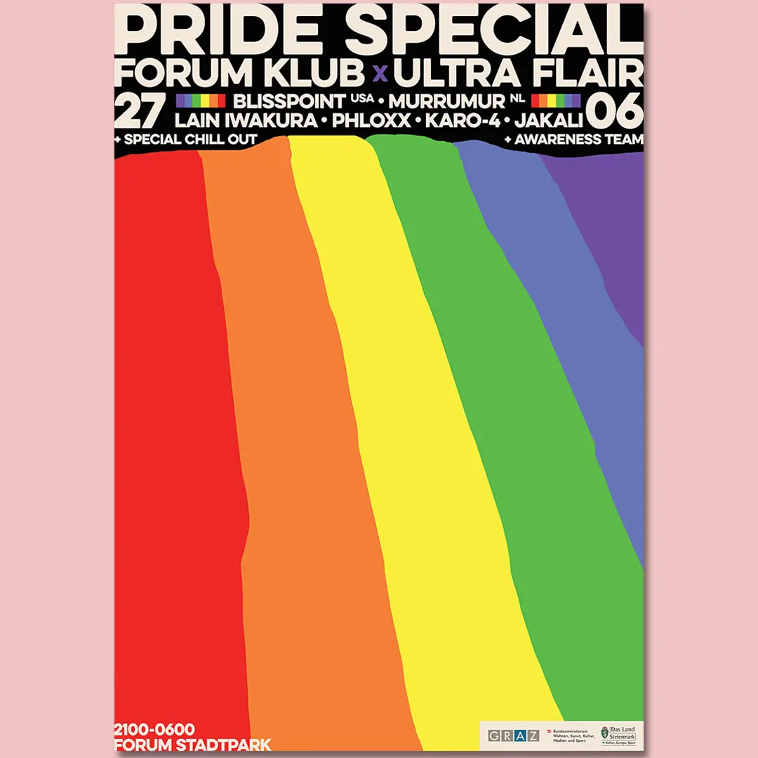 Ultra Fair x Forum Klub: Pride Special — Forum Stadtpark, Graz