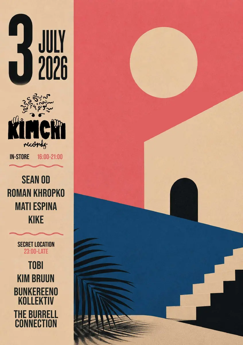 Bunkereeno Kollektiv X Kimchi — TBA - secret loc Neukölln, Берлин