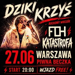 DZIKI KRZYS — Piwna Beczka, Varšava