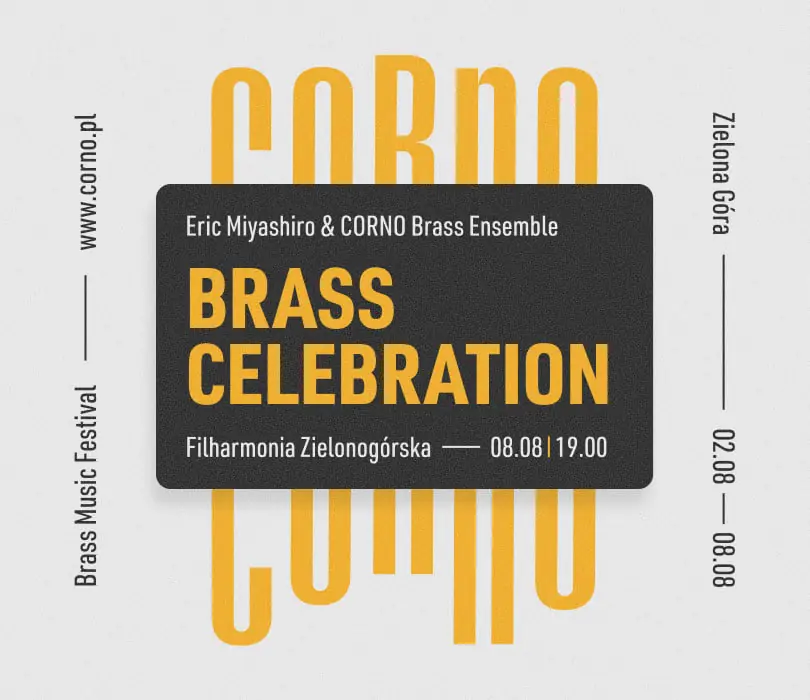 BRASS CELEBRATION | Эрик Мияширо и CORNO Brass Ensemble — Filharmonia Zielonogórska, Зелёна-Гура