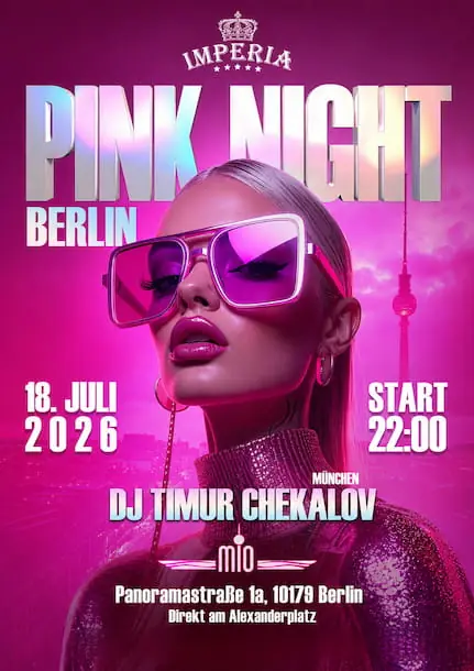 Imperia Pink Night in Berlin — Mio Berlin, Berlin
