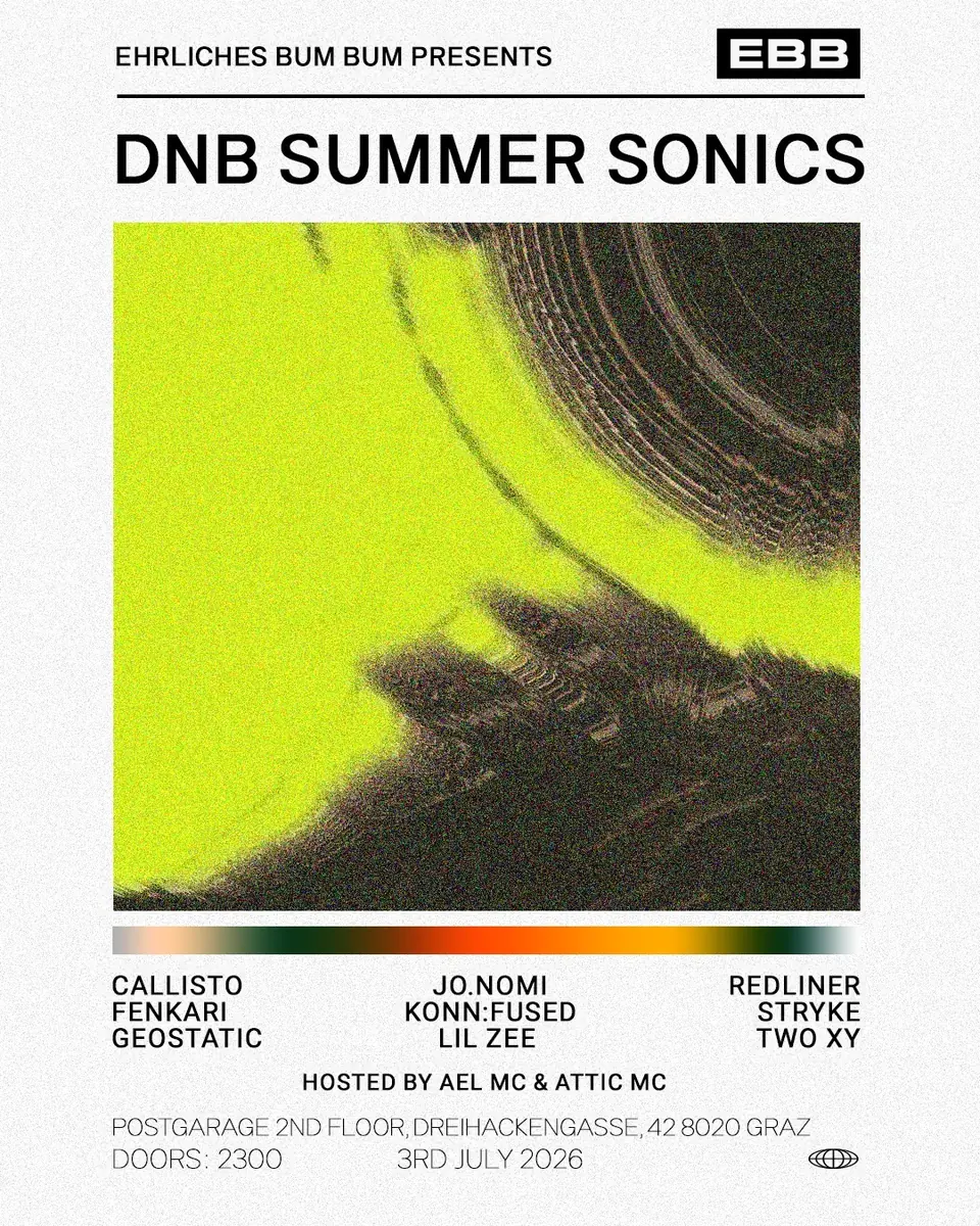 EBB SUMMER SONICS — Postgarage, Graz