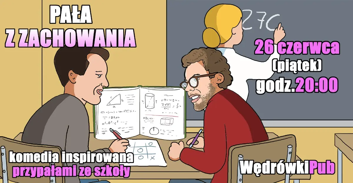 Pała z zachowania - Improvised Comedy — Wędrówki Pub in Wrocław, Wrocław