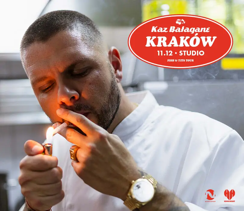 Kaz Bałagane | Fish & Tits | Kraków — Klub Studio, Krakov