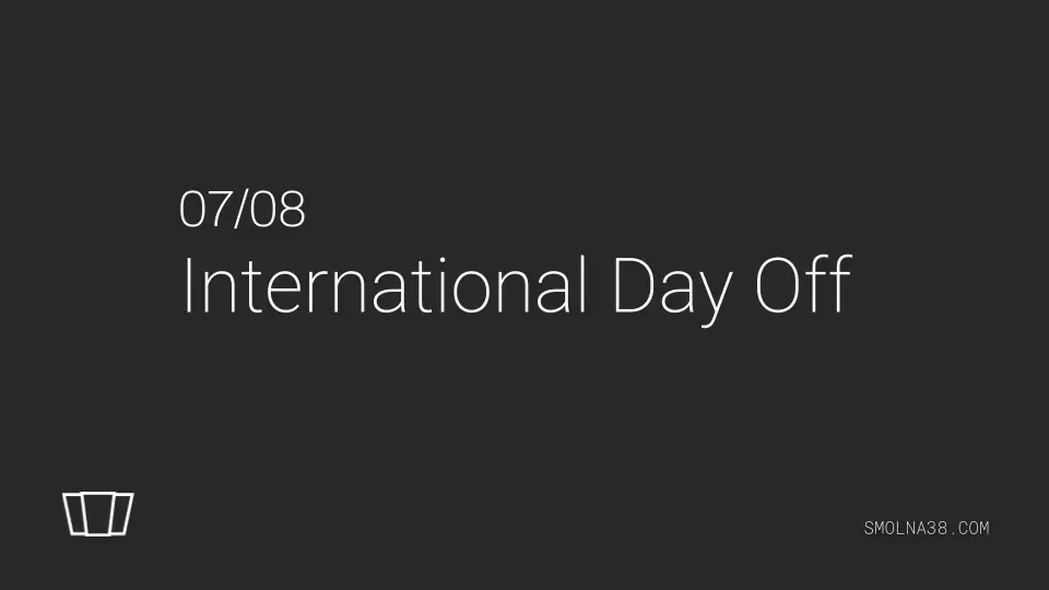 International Day Off: Kuba Sojka - Praecox - Gary Holldman - Vertical Spectrum — Smolna, Warszawa
