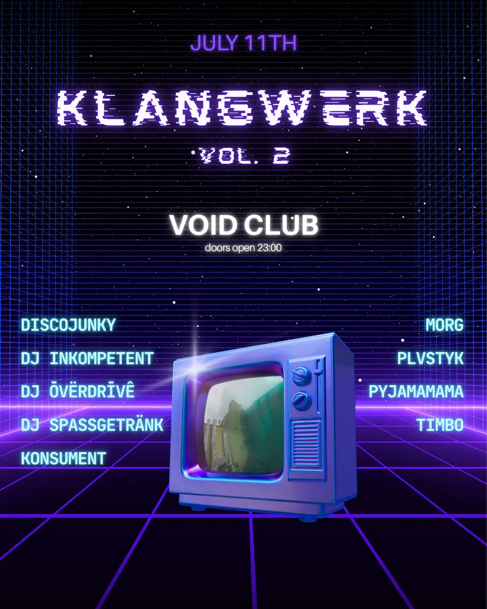 KLANGWERK Vol.2 — Void Club, Берлин