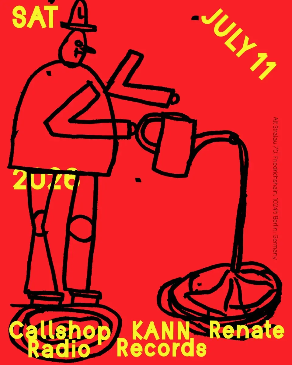 Renate x Callshop Radio x KANN Records — Renate, Berlin