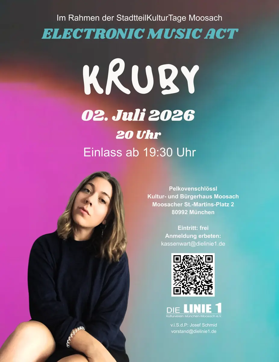 KRUBY – Electronic Music Act — Pelkovenschlössl, Munich