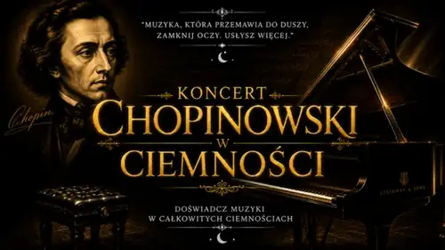 Chopins Konzert in der Dunkelheit: Schließ die Augen. Höre mehr.
