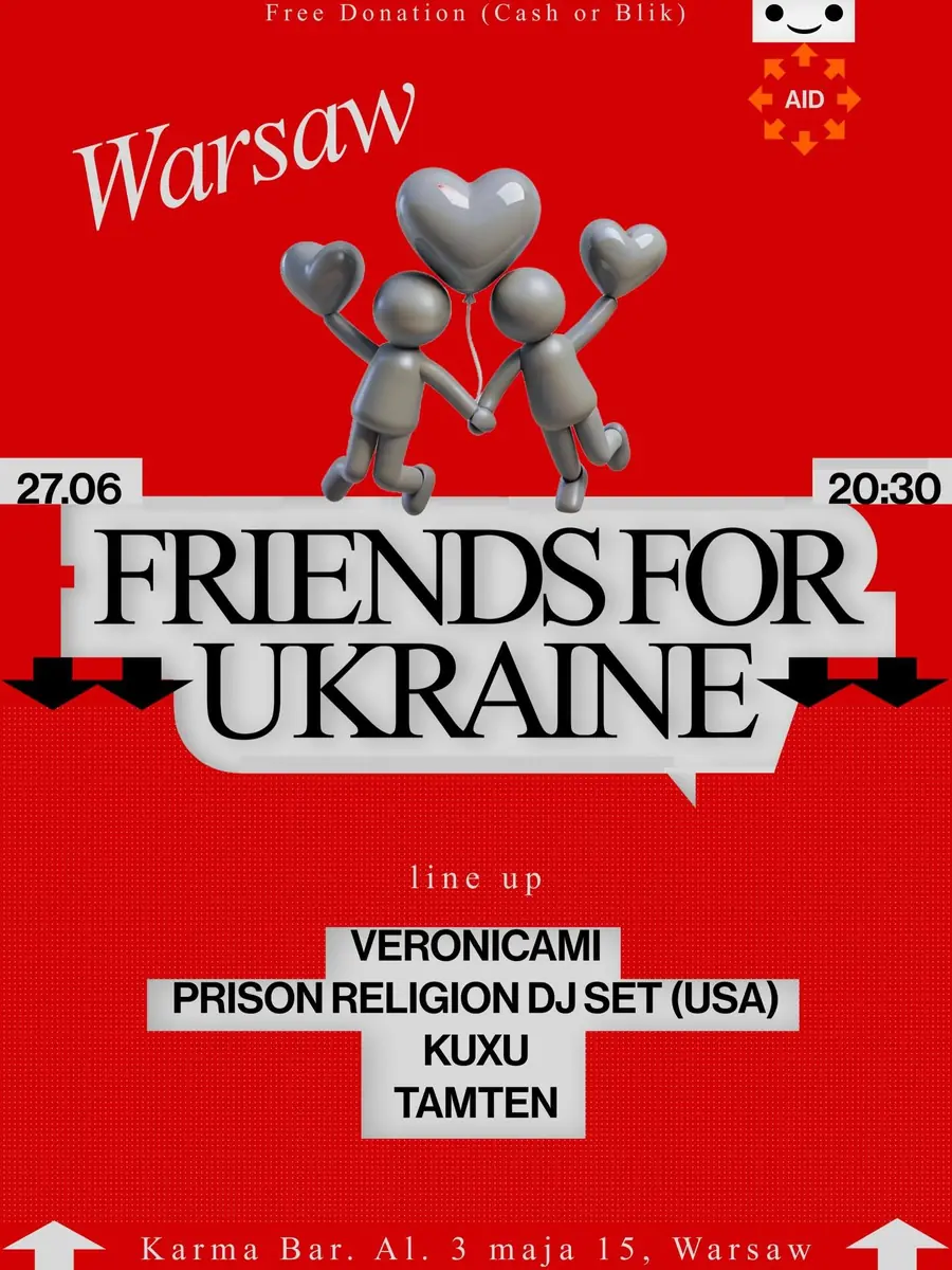 Friends for Ukraine — Karma Crew Warsaw, Warsaw