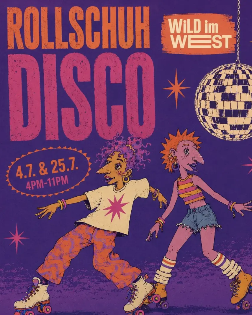 Rollschuh Disco Day 1. — Wild im West, Vienna