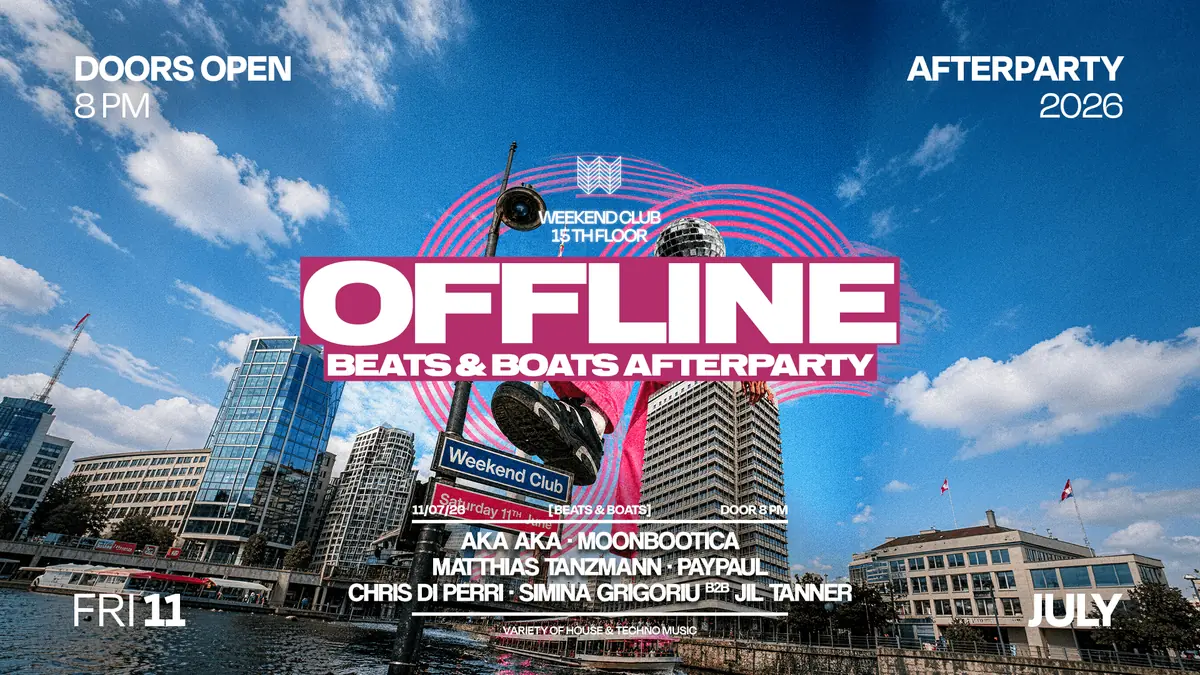 OFFLINE – BEATS & BOATS AFTERPARTY — Weekend, Berlin