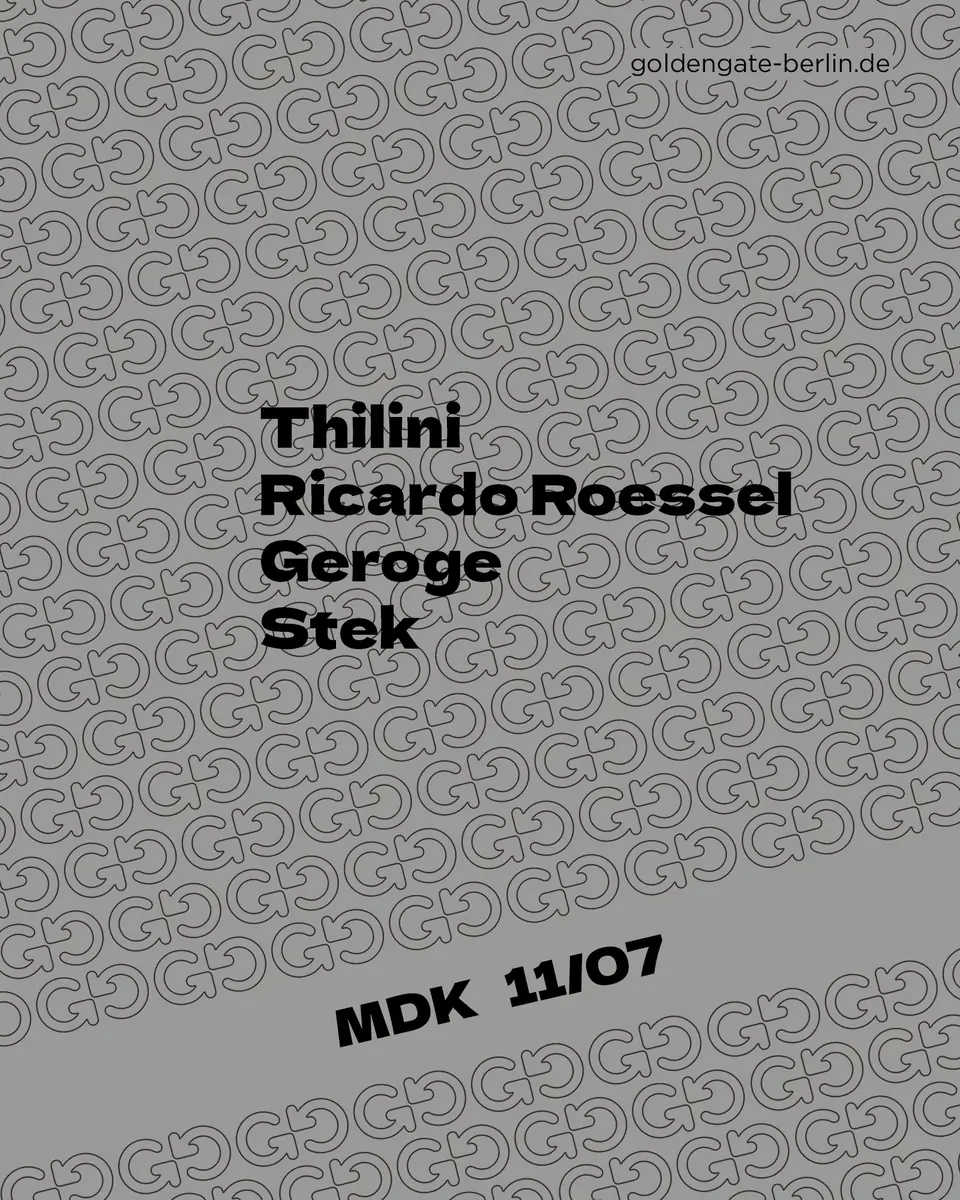 MDK — Golden Gate, Berlin