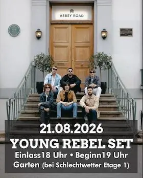 YOUNG REBEL SET - Live 2026 — E-Werk Kulturzentrum, Erlangen