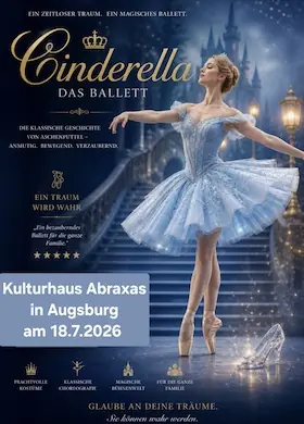 Popelka (od 4 let) - Balet - vhodné pro děti — Kulturhaus abraxas, Augsburg