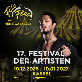 Flic Flac by René Casselly - 17. Festival der Artisten Kassel — Friedrichsplatz, Kassel