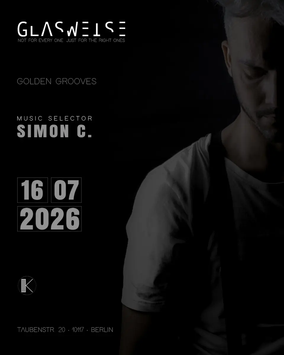GOLDEN GROOVES — Glasweise, Berlin