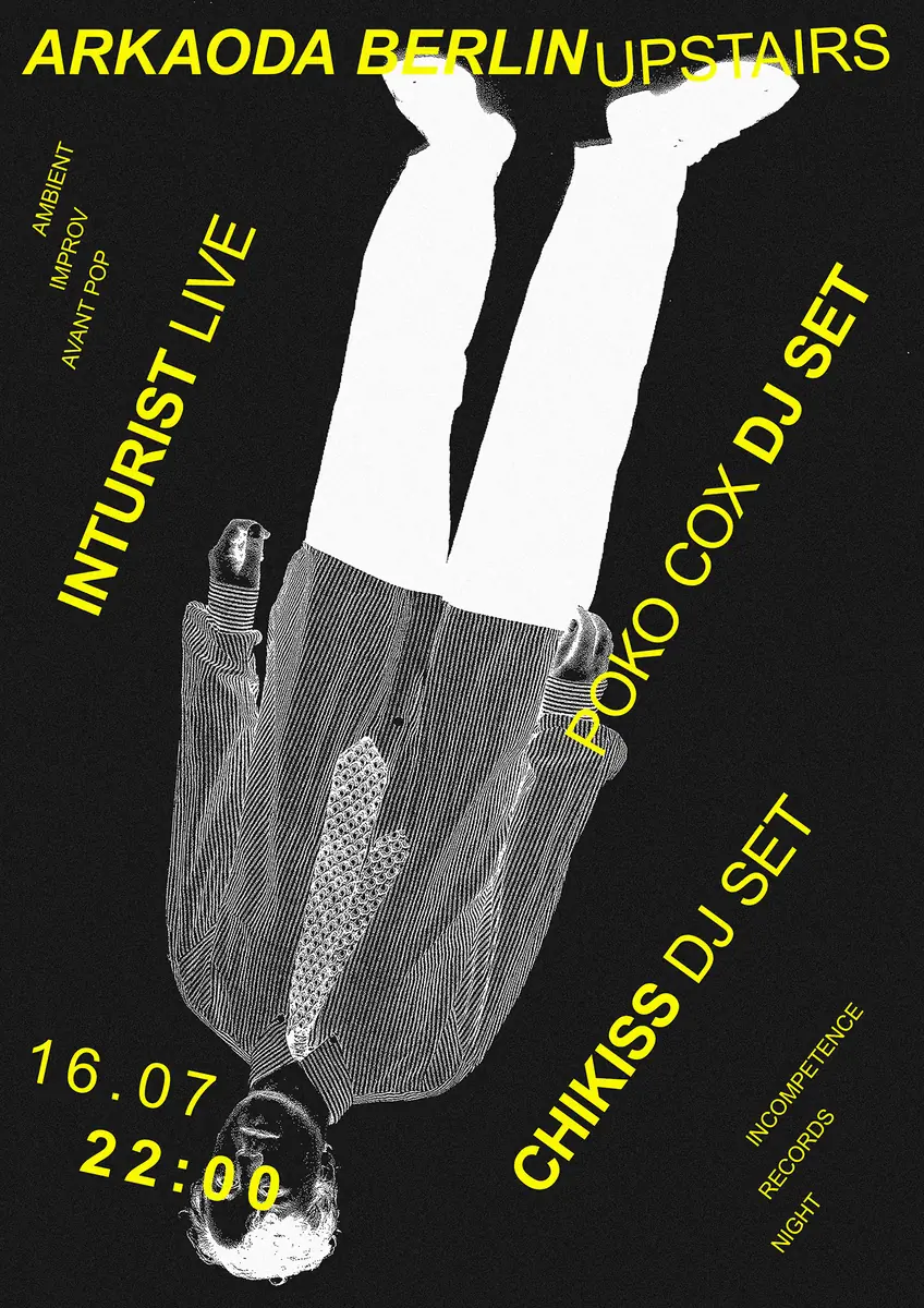 Intursit (live), Poko Cox, Chikiss — arkaoda Berlin, Berlin