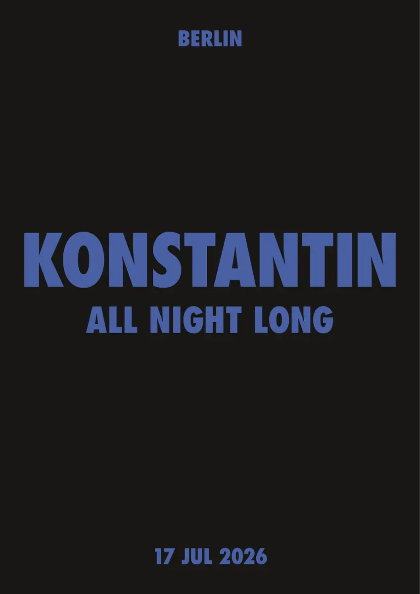 Konstantin (All Night Long) — OHM, Berlin