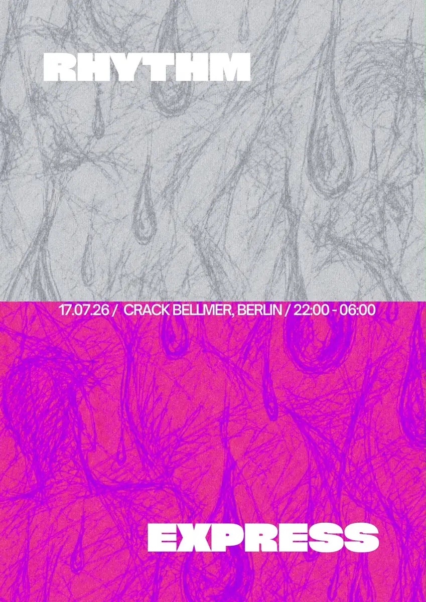 Rhythm Express - wstęp wolny do 22:00 — Crack Bellmer, Berlin